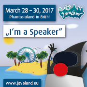 I'm a speaker at JavaLand